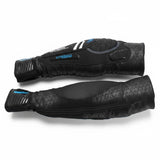 id-paintball HK Army CTX Ellbogenschoner in Schwarz mit blauen Akzenten und zweilagiger Schutzpolsterung für Paintball