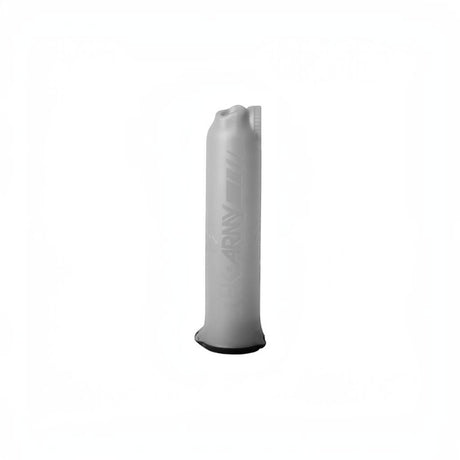 id-paintball HK Army Skull Light Smoke Pod in halbtransparentem Grau mit 3D-Totenkopf-Prägung für Paintball