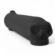id-paintball HK Army Skull Pot in Schwarz mit goldenen Sprenkeln und 3D-Totenkopf-Design für Paintball