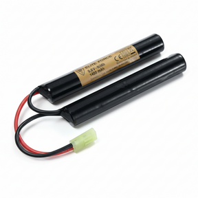 id-paintball HK Oberland Arms EF 9,6V 1400mAh NiMH Akku in Cranestock-Bauform mit Tamiya Small Stecker