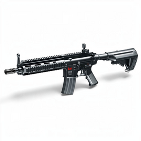 id-paintball Heckler & Koch HK416 AEG Airsoft Gewehr in Schwarz mit 6 mm BB Kaliber und kompaktem Design