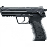 id-paintball Heckler & Koch HK45 CO2 Airsoft Pistole mit Metallschlitten und ergonomischem Griff in Schwarz