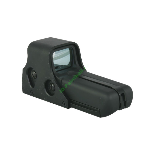 id-paintball Holosight 552 Leuchtpunktzielgerät in Schwarz für 22 mm Schienen mit einstellbarem Rot-Grün-Punkt