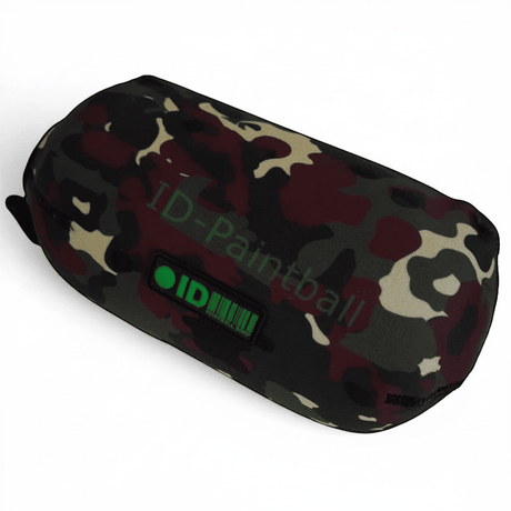 id-paintball HP-Flaschen-Cover in Flecktarn Camo für 0,8l bis 1,1l Flaschen mit robustem Reißverschluss