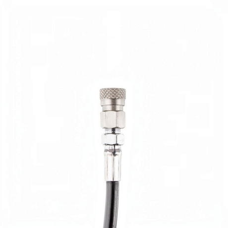 id-paintball PowAir Straight HPA Remote System Anschluss mit Schnellkupplung aus Metall für Paintball Markierer