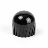 id-paintball HS Projectiles Paintball mit schwarzer Halbkugel und stabilisierender Finne für MagFed Markierer