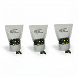 id-paintball HS Projectiles Paintballs in drei Beuteln mit schwarz-gelbem Design für MagFed Markierer