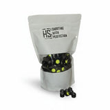 id-paintball HS Projectiles Paintballs in Schwarz und Gelb, 200er Packung für MagFed Markierer