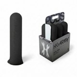id-paintball HK Army HSTL Paintball Pot in Schwarz mit 150 Schuss Kapazität und passender 6er-Verkaufsbox