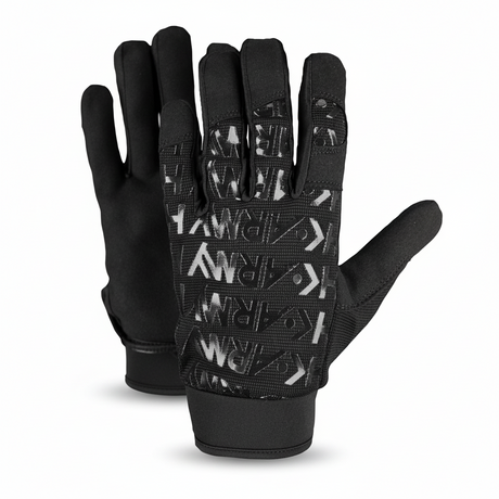 id-paintball HK Army HSTL Line Vollfinger Handschuhe in Schwarz mit Gummi-Applikationen für optimalen Grip