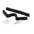 id-paintball DYE i4 Ersatz-Schaumstoff-Kit in Schwarz mit Kleber und Alkoholpad für Paintball-Masken