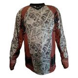 id-paintball IDP Custom Jersey RedRoot mit Polsterung, atmungsaktivem Material und integrierten Handschlaufen.