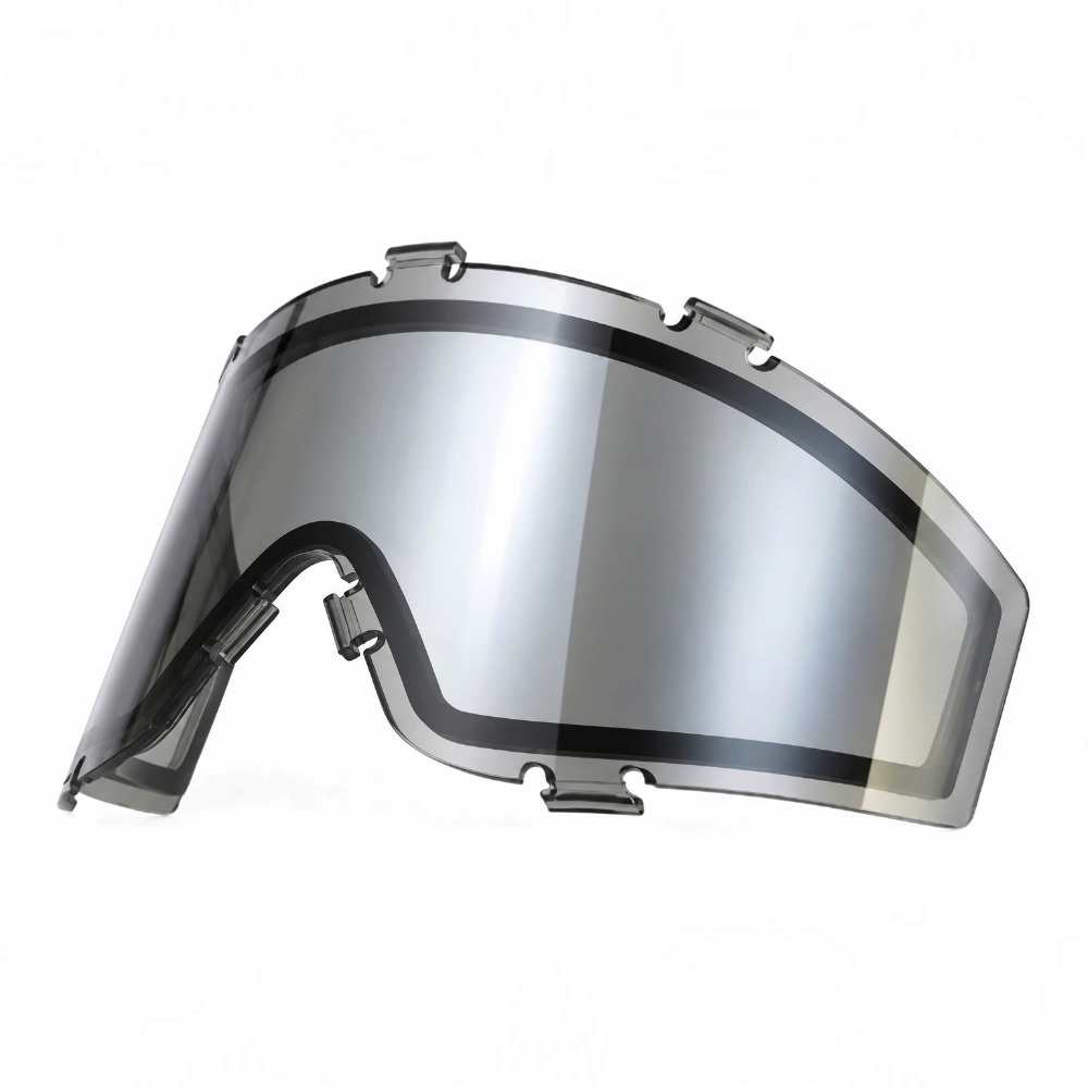 id-paintball JT Spectra Thermal Maskenglas in Chrom mit verspiegelter Oberfläche für beschlagfreie Sicht