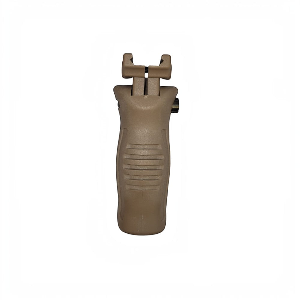 id-paintball klappbarer Tactical Frontgriff in TAN für 22 mm Picatinny-Schienen aus robustem Kunststoff