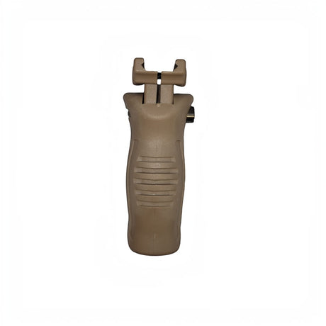 id-paintball klappbarer Tactical Frontgriff in TAN für 22 mm Picatinny-Schienen aus robustem Kunststoff