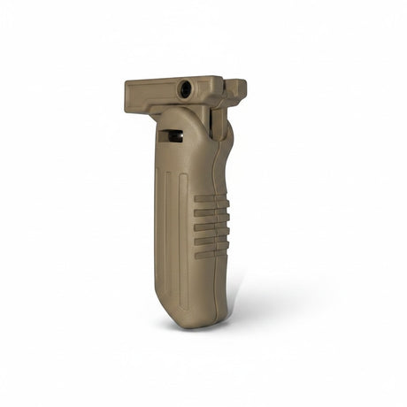 id-paintball klappbarer Tactical Frontgriff in TAN für 22 mm Picatinny-Schienen aus robustem Kunststoff