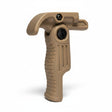 id-paintball klappbarer Tactical Frontgriff in Tan aus robustem Kunststoff für Picatinny-Schienen an Markierern