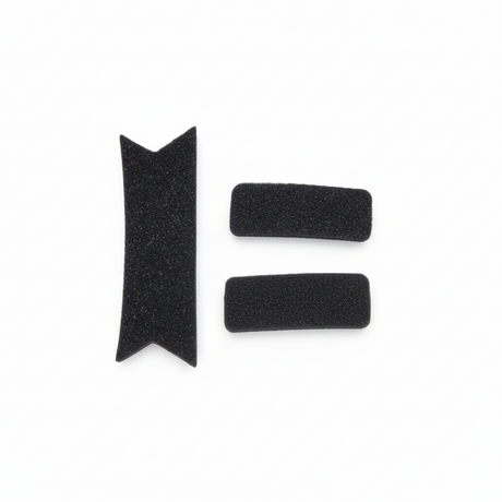 id-paintball 3-teiliges schwarzes Klett-Patch-Set zur selbstklebenden Befestigung von Ausrüstung am Gefechtshelm