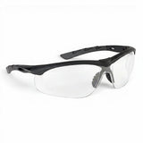 id-paintball Swiss Eye Lancer Schutzbrille mit schwarzem Rahmen und klaren, splitterfreien Polycarbonatgläsern