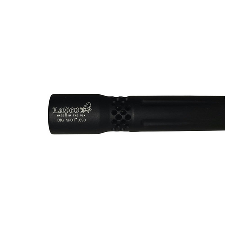 id-paintball Lapco Big Shot 14 Zoll Paintball-Lauf aus Aluminium für Tippmann A5 und X7 mit schwarzer Eloxierung