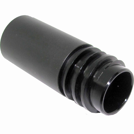 id-paintball Laufadapter aus schwarzem Metall zur Umrüstung von Tippmann 98 Markierern auf Cocker AC Gewinde