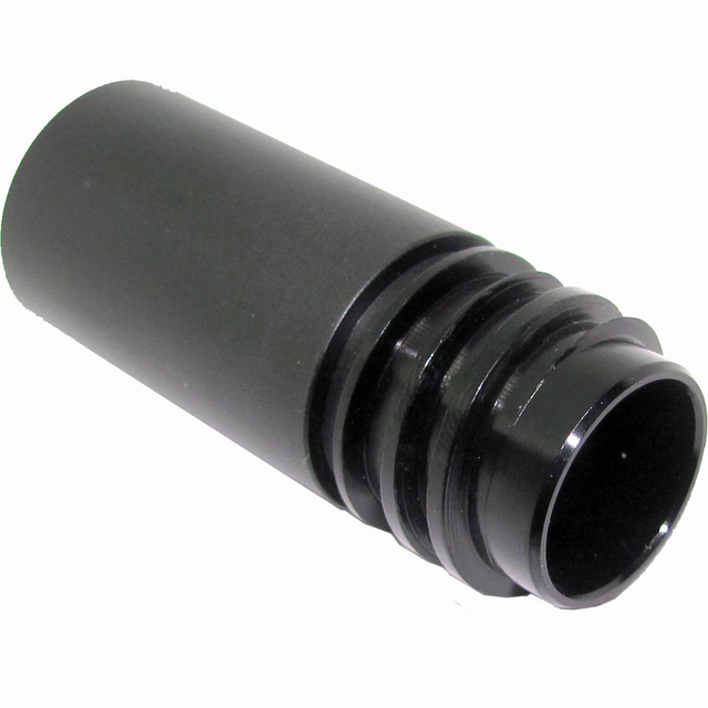 id-paintball Laufadapter aus schwarzem Metall zur Umrüstung von Tippmann 98 Markierern auf Cocker AC Gewinde
