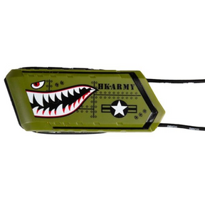 id-paintball HK Army Ball Breaker 2.0 Laufsocke in Oliv mit Bomber-Design aus robustem Silikon für Paintball-Markierer