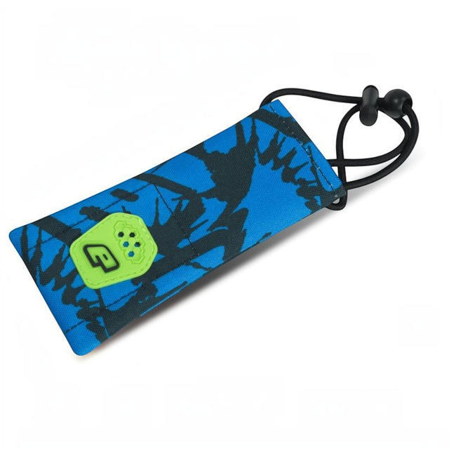 id-paintball Planet Eclipse Laufsocke Fighter Dark Sub Zero in Blau mit schwarzem Muster und neongrünem Logo
