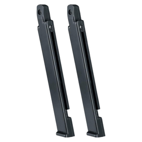 id-paintball Legends Makarov Ersatzmagazin Doppelpack in Schwarz für 4,5 mm BB CO2-Pistolen