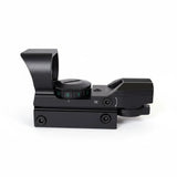 id-paintball Open Dot Reflexvisier aus schwarzem Aluminium mit 22mm Montage und einstellbarer Helligkeit