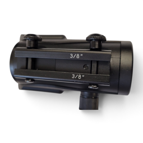 id-paintball Leuchtpunktvisier mit 11-22mm Schienenmontage in Schwarz für Airsoft und Paintball