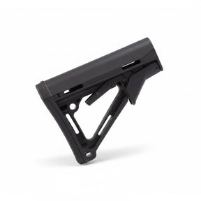 id-paintball DELTA SIX M4 Schulterstützen Cover aus schwarzem, stoßfestem Kunststoff für Paintball-Markierer.