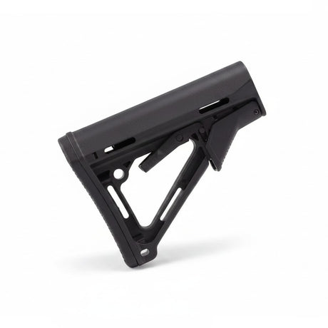id-paintball DELTA SIX M4 Schulterstützen Cover aus schwarzem, stoßfestem Kunststoff für Paintball-Markierer.