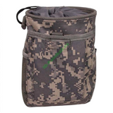 id-paintball Magazintasche XL MOLLE in digitalem Tarnmuster aus robustem Polyester mit Schneeschürze und Kordelzug