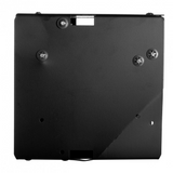id-paintball magnetischer Scheibenkasten aus robustem schwarzem Stahl mit fünf Pendelzielen für Präzisionsschießen