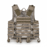 id-paintball MFH Molle Light Taktikweste in HDT Camo mit modularen Gurtschlaufen und verstellbaren Schultergurten