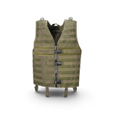 id-paintball MFH Molle Light taktische Weste in Oliv aus robustem Polyester mit modularen Gurtschlaufen