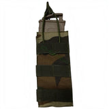 id-paintball Molle Magazintasche in Camouflage mit elastischem Kordelzug für Paintball-Magazine wie T15 und TMC