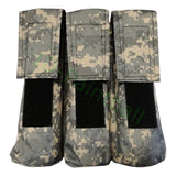 id-paintball Molle Pod Tasche in digitalem Camouflage-Muster für drei Paintball-Pods mit Klettverschluss