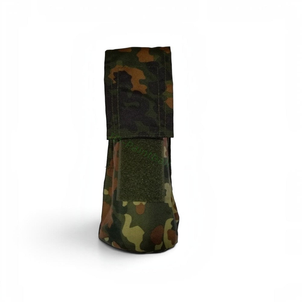 id-paintball Molle Pod Tasche in Flecktarn Camouflage für Paintball-Pods mit Klettverschluss