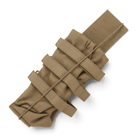 id-paintball New Legion Molle Tanktasche in Coyote Braun für Paintball HP-Tanks mit verstellbaren Klettverschlüssen