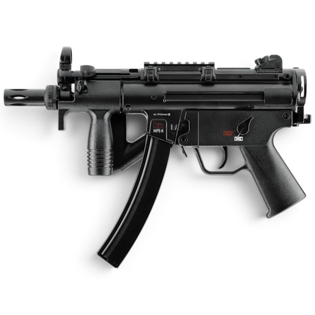 id-paintball Heckler & Koch MP5 K-PDW CO2 BB Gewehr in Schwarz mit Blowback und 41-Schuss-Magazin