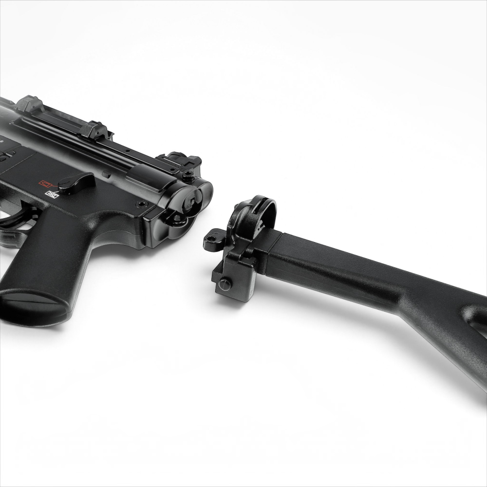 id-paintball Heckler & Koch MP5 K-PDW CO2 Gewehr mit abnehmbarem Klappschaft für flexible Konfiguration