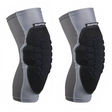 id-paintball Empire NeoSkin Knieschoner in Grau-Schwarz mit ergonomischer EVA-Polsterung für Paintball