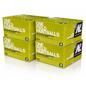 id-paintball 8000 New Legion One Paintballs im 4 Kisten Sparset mit Kaliber .68 für Paintball Markierer