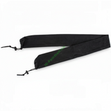 Schwarzes id-paintball New Legion Remote System Cover aus strapazierfähigem Material zum Schutz von Paintball-Schläuchen