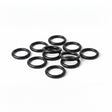 id-paintball 10er Set schwarze O-Ringe Größe 014 für HP Flaschen und Paintball Markierer