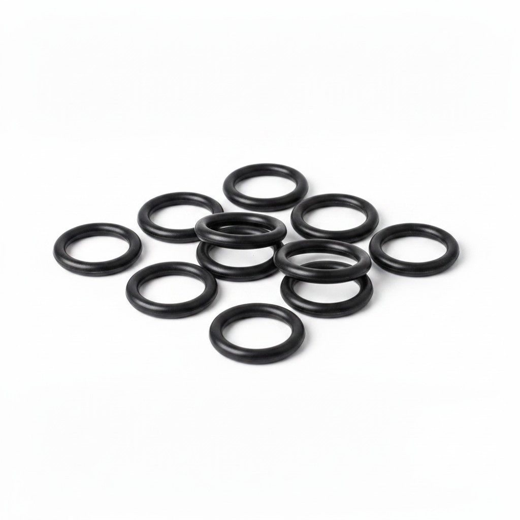 id-paintball 10er Set schwarze O-Ringe Größe 014 für HP Flaschen und Paintball Markierer