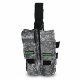 id-paintball Oberschenkel Battle Pack in ACU Camouflage für 2 Paintball-Pods mit verstellbarem Klettverschluss