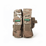id-paintball Oberschenkel Battle Pack in Camouflage für 2 Paintball-Pods mit Klettverschluss und Gürtelbefestigung